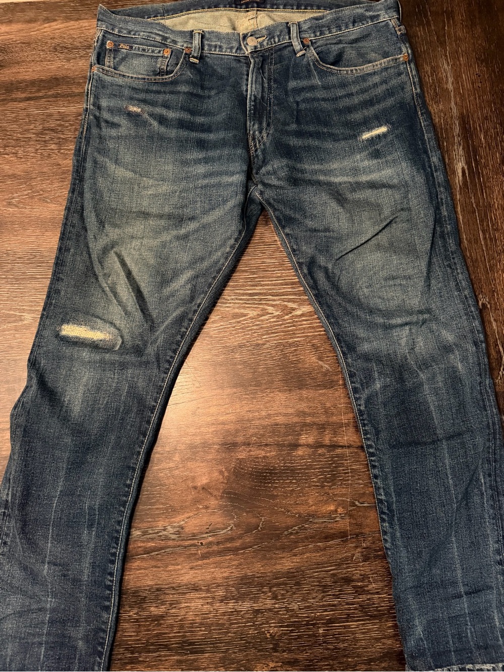 Polo Ralph Lauren Sullivan Slim Distressed Jeans